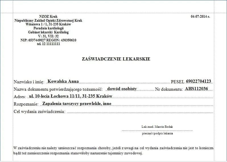 Kiedy lekarz wystawia zaświadczenie o zakończeniu leczenia i co musisz wiedzieć