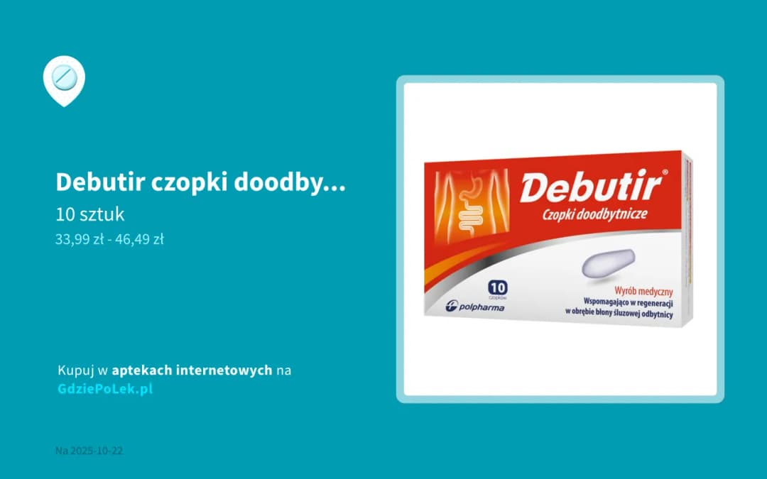 Debutir czy jest na receptę? Sprawdź, co musisz wiedzieć przed zakupem